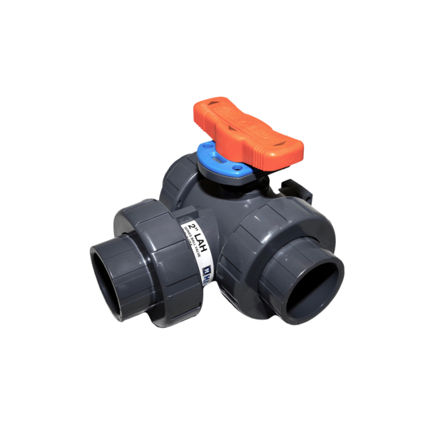 LAH Series Lateral Three-way True Union Ball Valve